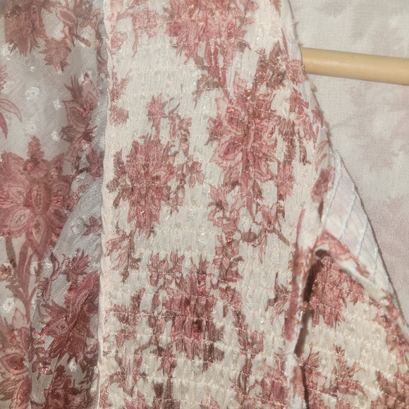 Olivaceous Womens Floral Mini Floral Dress Size Large - Picture 3 of 11